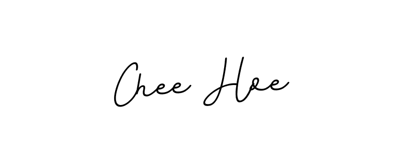 Use a signature maker to create a handwritten signature online. With this signature software, you can design (BallpointsItalic-DORy9) your own signature for name Chee Hoe. Chee Hoe signature style 11 images and pictures png