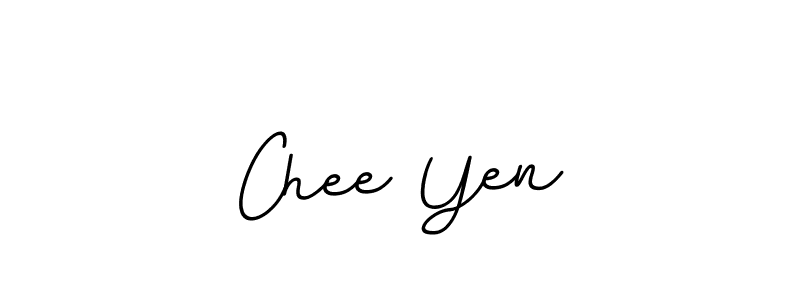 Design your own signature with our free online signature maker. With this signature software, you can create a handwritten (BallpointsItalic-DORy9) signature for name Chee Yen. Chee Yen signature style 11 images and pictures png