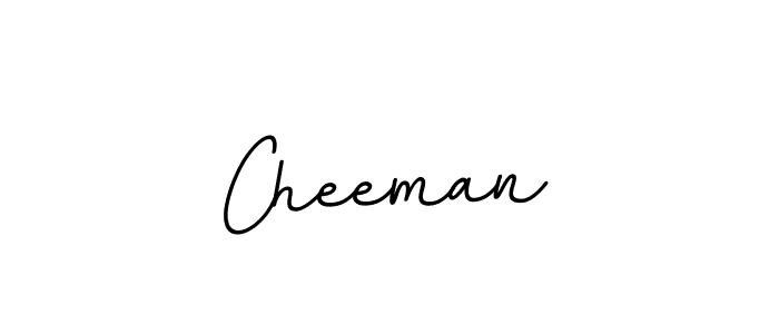 Design your own signature with our free online signature maker. With this signature software, you can create a handwritten (BallpointsItalic-DORy9) signature for name Cheeman. Cheeman signature style 11 images and pictures png