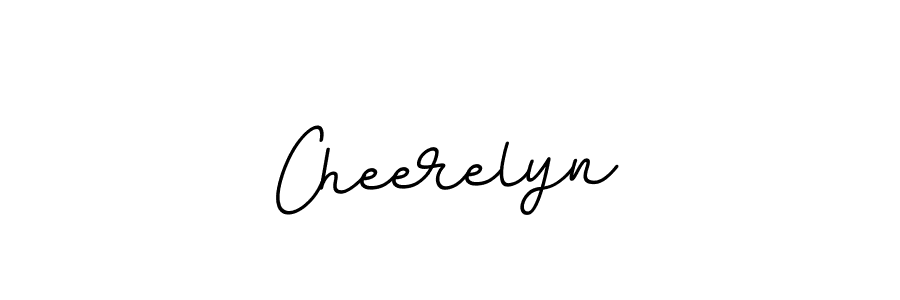 Design your own signature with our free online signature maker. With this signature software, you can create a handwritten (BallpointsItalic-DORy9) signature for name Cheerelyn. Cheerelyn signature style 11 images and pictures png