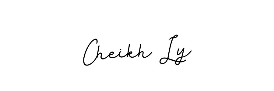 Cheikh Ly stylish signature style. Best Handwritten Sign (BallpointsItalic-DORy9) for my name. Handwritten Signature Collection Ideas for my name Cheikh Ly. Cheikh Ly signature style 11 images and pictures png