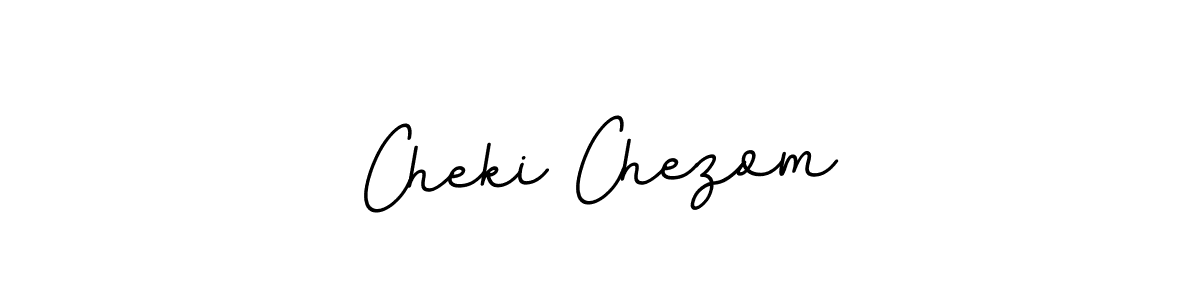 if you are searching for the best signature style for your name Cheki Chezom. so please give up your signature search. here we have designed multiple signature styles  using BallpointsItalic-DORy9. Cheki Chezom signature style 11 images and pictures png