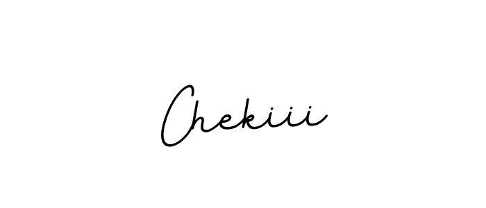 Make a beautiful signature design for name Chekiii. With this signature (BallpointsItalic-DORy9) style, you can create a handwritten signature for free. Chekiii signature style 11 images and pictures png