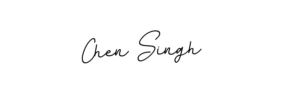 Chen Singh stylish signature style. Best Handwritten Sign (BallpointsItalic-DORy9) for my name. Handwritten Signature Collection Ideas for my name Chen Singh. Chen Singh signature style 11 images and pictures png