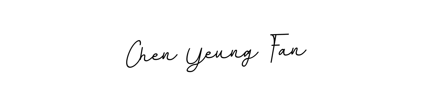 Create a beautiful signature design for name Chen Yeung Fan. With this signature (BallpointsItalic-DORy9) fonts, you can make a handwritten signature for free. Chen Yeung Fan signature style 11 images and pictures png