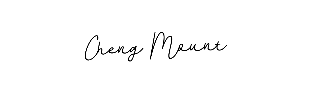 Design your own signature with our free online signature maker. With this signature software, you can create a handwritten (BallpointsItalic-DORy9) signature for name Cheng Mount. Cheng Mount signature style 11 images and pictures png