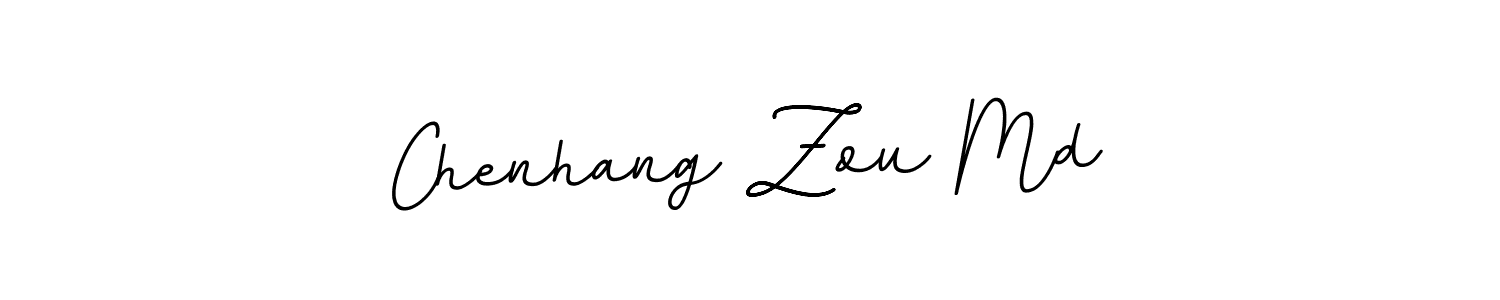 Design your own signature with our free online signature maker. With this signature software, you can create a handwritten (BallpointsItalic-DORy9) signature for name Chenhang Zou Md. Chenhang Zou Md signature style 11 images and pictures png