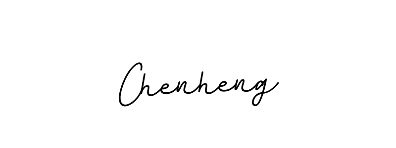 You should practise on your own different ways (BallpointsItalic-DORy9) to write your name (Chenheng) in signature. don't let someone else do it for you. Chenheng signature style 11 images and pictures png