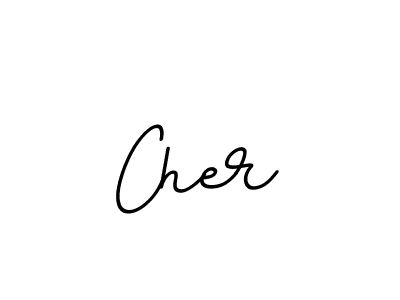 Make a beautiful signature design for name Cher. With this signature (BallpointsItalic-DORy9) style, you can create a handwritten signature for free. Cher signature style 11 images and pictures png