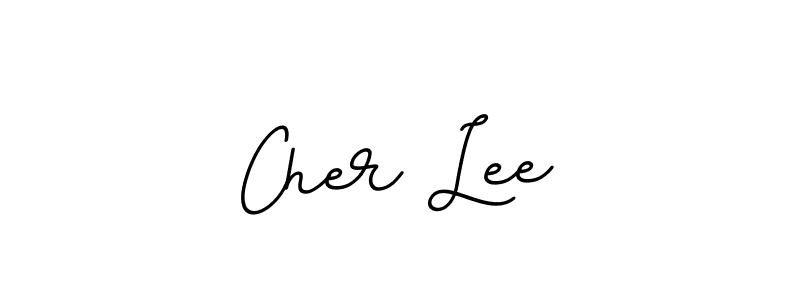 You should practise on your own different ways (BallpointsItalic-DORy9) to write your name (Cher Lee) in signature. don't let someone else do it for you. Cher Lee signature style 11 images and pictures png