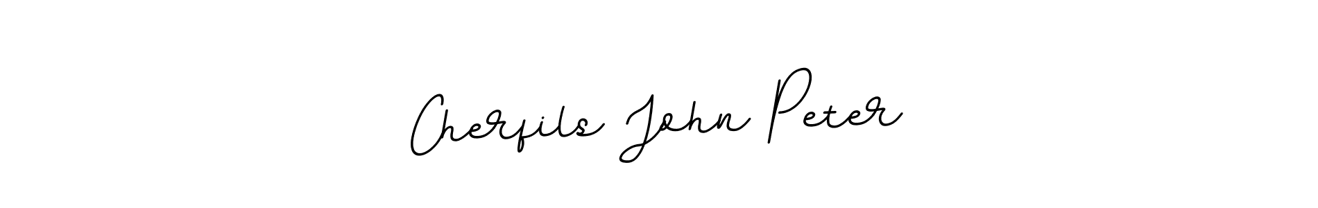 Design your own signature with our free online signature maker. With this signature software, you can create a handwritten (BallpointsItalic-DORy9) signature for name Cherfils John Peter. Cherfils John Peter signature style 11 images and pictures png