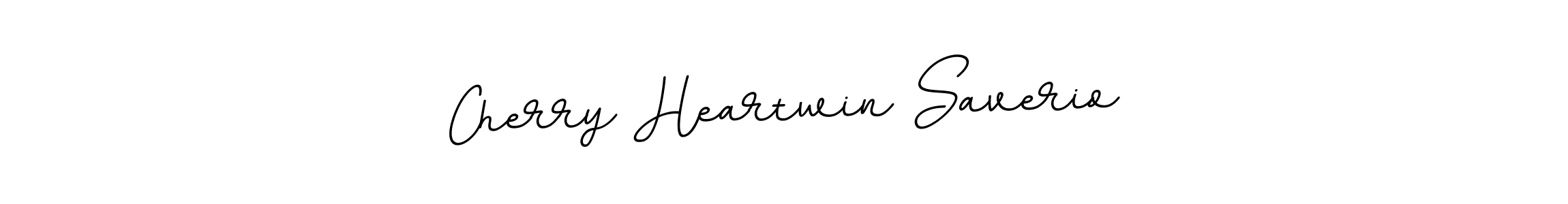 if you are searching for the best signature style for your name Cherry Heartwin Saverio. so please give up your signature search. here we have designed multiple signature styles  using BallpointsItalic-DORy9. Cherry Heartwin Saverio signature style 11 images and pictures png