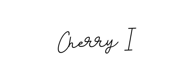 Make a beautiful signature design for name Cherry I. With this signature (BallpointsItalic-DORy9) style, you can create a handwritten signature for free. Cherry I signature style 11 images and pictures png