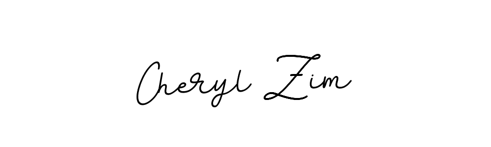 Use a signature maker to create a handwritten signature online. With this signature software, you can design (BallpointsItalic-DORy9) your own signature for name Cheryl Zim. Cheryl Zim signature style 11 images and pictures png