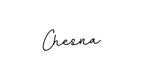Design your own signature with our free online signature maker. With this signature software, you can create a handwritten (BallpointsItalic-DORy9) signature for name Chesna. Chesna signature style 11 images and pictures png