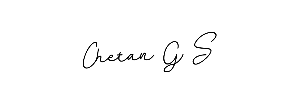 You should practise on your own different ways (BallpointsItalic-DORy9) to write your name (Chetan G S) in signature. don't let someone else do it for you. Chetan G S signature style 11 images and pictures png