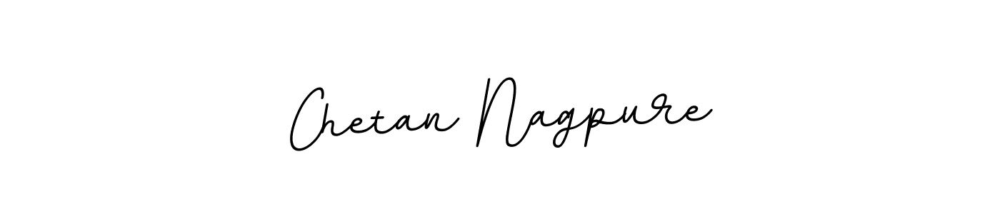 Design your own signature with our free online signature maker. With this signature software, you can create a handwritten (BallpointsItalic-DORy9) signature for name Chetan Nagpure. Chetan Nagpure signature style 11 images and pictures png