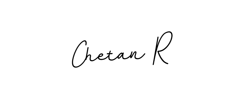 Design your own signature with our free online signature maker. With this signature software, you can create a handwritten (BallpointsItalic-DORy9) signature for name Chetan R. Chetan R signature style 11 images and pictures png