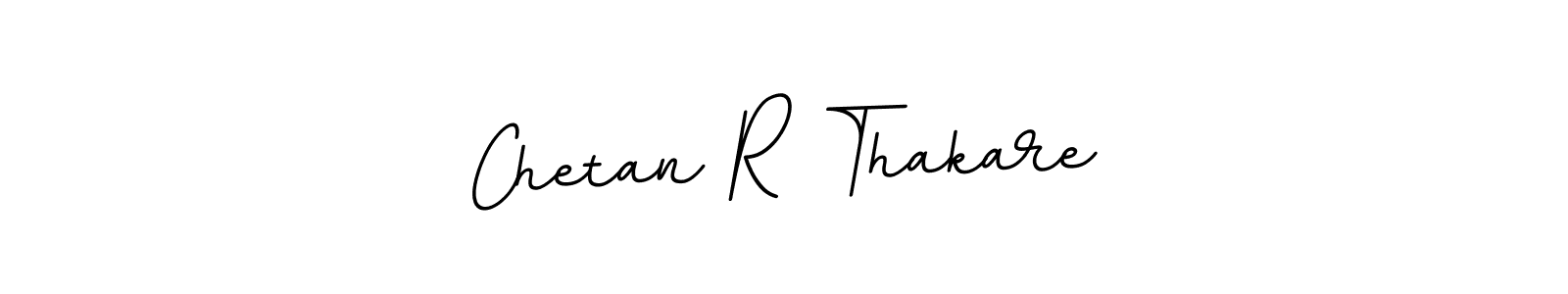 Create a beautiful signature design for name Chetan R Thakare. With this signature (BallpointsItalic-DORy9) fonts, you can make a handwritten signature for free. Chetan R Thakare signature style 11 images and pictures png