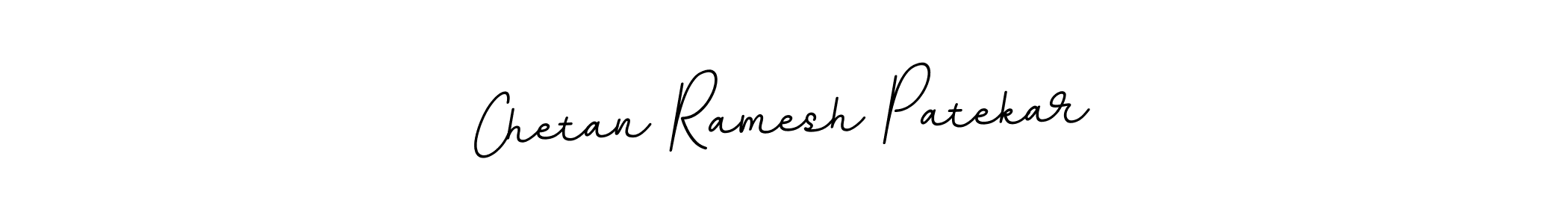 Chetan Ramesh Patekar stylish signature style. Best Handwritten Sign (BallpointsItalic-DORy9) for my name. Handwritten Signature Collection Ideas for my name Chetan Ramesh Patekar. Chetan Ramesh Patekar signature style 11 images and pictures png