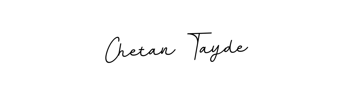 BallpointsItalic-DORy9 is a professional signature style that is perfect for those who want to add a touch of class to their signature. It is also a great choice for those who want to make their signature more unique. Get Chetan Tayde name to fancy signature for free. Chetan Tayde signature style 11 images and pictures png