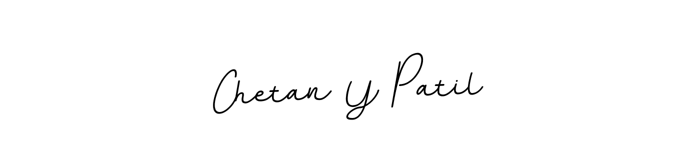 Create a beautiful signature design for name Chetan Y Patil. With this signature (BallpointsItalic-DORy9) fonts, you can make a handwritten signature for free. Chetan Y Patil signature style 11 images and pictures png