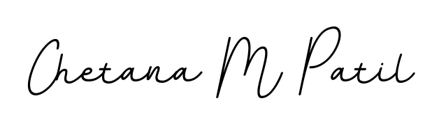 You should practise on your own different ways (BallpointsItalic-DORy9) to write your name (Chetana M Patil) in signature. Don't let someone else do it for you. Chetana M Patil signature style 11 images and pictures png