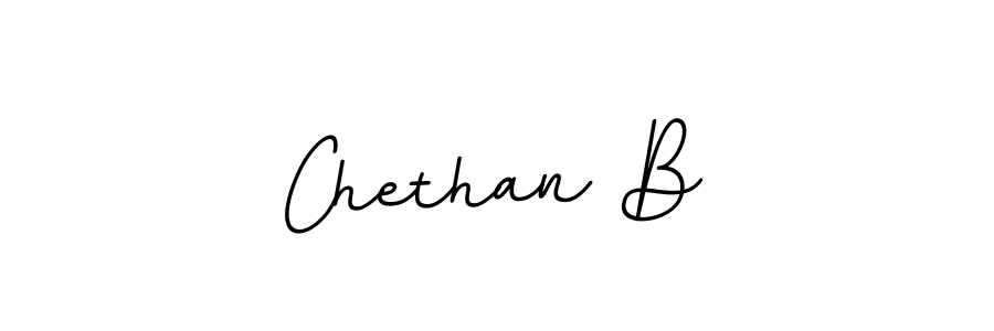 Create a beautiful signature design for name Chethan B. With this signature (BallpointsItalic-DORy9) fonts, you can make a handwritten signature for free. Chethan B signature style 11 images and pictures png