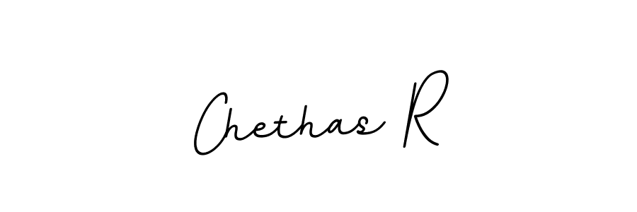 The best way (BallpointsItalic-DORy9) to make a short signature is to pick only two or three words in your name. The name Chethas R include a total of six letters. For converting this name. Chethas R signature style 11 images and pictures png