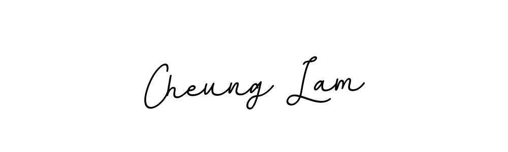You should practise on your own different ways (BallpointsItalic-DORy9) to write your name (Cheung Lam) in signature. don't let someone else do it for you. Cheung Lam signature style 11 images and pictures png