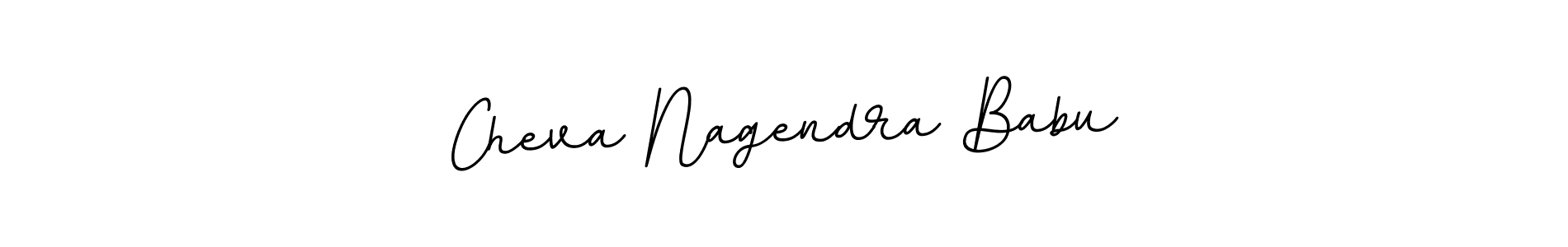Make a beautiful signature design for name Cheva Nagendra Babu. With this signature (BallpointsItalic-DORy9) style, you can create a handwritten signature for free. Cheva Nagendra Babu signature style 11 images and pictures png
