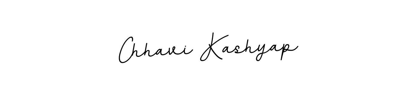 Create a beautiful signature design for name Chhavi Kashyap. With this signature (BallpointsItalic-DORy9) fonts, you can make a handwritten signature for free. Chhavi Kashyap signature style 11 images and pictures png