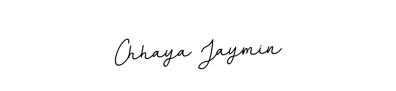 Design your own signature with our free online signature maker. With this signature software, you can create a handwritten (BallpointsItalic-DORy9) signature for name Chhaya Jaymin. Chhaya Jaymin signature style 11 images and pictures png