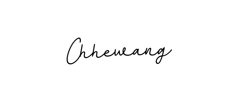 Make a beautiful signature design for name Chhewang. With this signature (BallpointsItalic-DORy9) style, you can create a handwritten signature for free. Chhewang signature style 11 images and pictures png