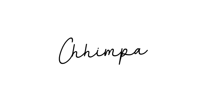 Make a beautiful signature design for name Chhimpa. With this signature (BallpointsItalic-DORy9) style, you can create a handwritten signature for free. Chhimpa signature style 11 images and pictures png