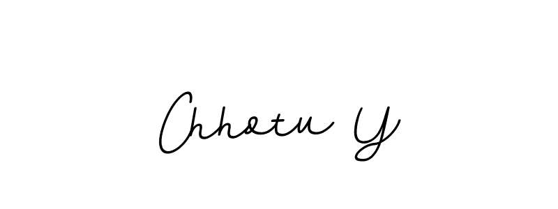 Create a beautiful signature design for name Chhotu Y. With this signature (BallpointsItalic-DORy9) fonts, you can make a handwritten signature for free. Chhotu Y signature style 11 images and pictures png