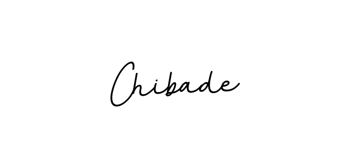 Design your own signature with our free online signature maker. With this signature software, you can create a handwritten (BallpointsItalic-DORy9) signature for name Chibade. Chibade signature style 11 images and pictures png