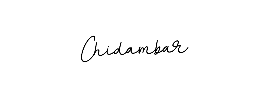Create a beautiful signature design for name Chidambar. With this signature (BallpointsItalic-DORy9) fonts, you can make a handwritten signature for free. Chidambar signature style 11 images and pictures png