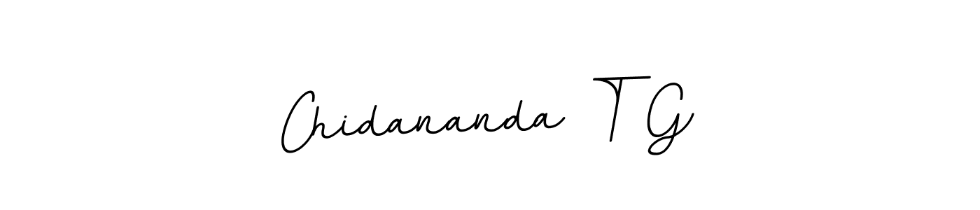 This is the best signature style for the Chidananda T G name. Also you like these signature font (BallpointsItalic-DORy9). Mix name signature. Chidananda T G signature style 11 images and pictures png