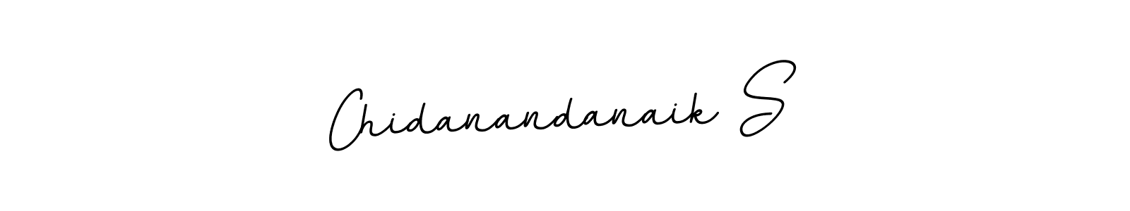 Design your own signature with our free online signature maker. With this signature software, you can create a handwritten (BallpointsItalic-DORy9) signature for name Chidanandanaik S. Chidanandanaik S signature style 11 images and pictures png