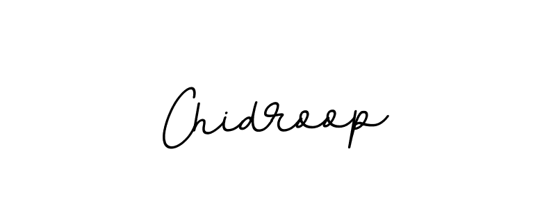 Design your own signature with our free online signature maker. With this signature software, you can create a handwritten (BallpointsItalic-DORy9) signature for name Chidroop. Chidroop signature style 11 images and pictures png