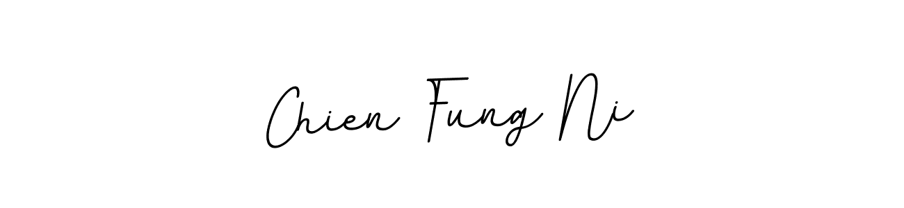 Chien Fung Ni stylish signature style. Best Handwritten Sign (BallpointsItalic-DORy9) for my name. Handwritten Signature Collection Ideas for my name Chien Fung Ni. Chien Fung Ni signature style 11 images and pictures png