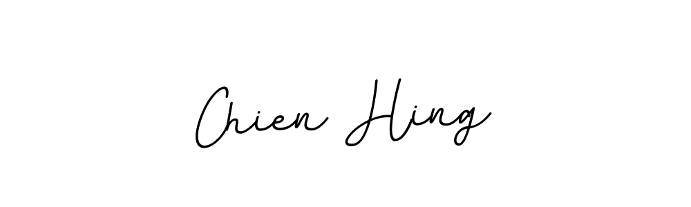 Make a beautiful signature design for name Chien Hing. With this signature (BallpointsItalic-DORy9) style, you can create a handwritten signature for free. Chien Hing signature style 11 images and pictures png