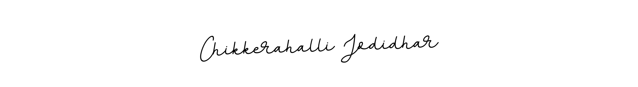 Create a beautiful signature design for name Chikkerahalli Jodidhar. With this signature (BallpointsItalic-DORy9) fonts, you can make a handwritten signature for free. Chikkerahalli Jodidhar signature style 11 images and pictures png