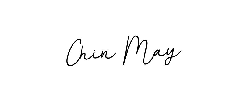 Chin May stylish signature style. Best Handwritten Sign (BallpointsItalic-DORy9) for my name. Handwritten Signature Collection Ideas for my name Chin May. Chin May signature style 11 images and pictures png