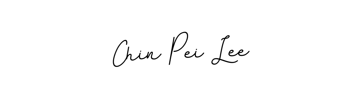 How to make Chin Pei Lee name signature. Use BallpointsItalic-DORy9 style for creating short signs online. This is the latest handwritten sign. Chin Pei Lee signature style 11 images and pictures png