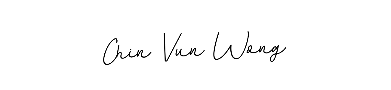 Also You can easily find your signature by using the search form. We will create Chin Vun Wong name handwritten signature images for you free of cost using BallpointsItalic-DORy9 sign style. Chin Vun Wong signature style 11 images and pictures png