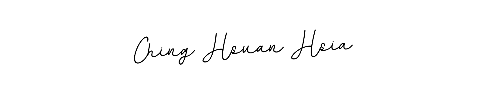 Ching Hsuan Hsia stylish signature style. Best Handwritten Sign (BallpointsItalic-DORy9) for my name. Handwritten Signature Collection Ideas for my name Ching Hsuan Hsia. Ching Hsuan Hsia signature style 11 images and pictures png