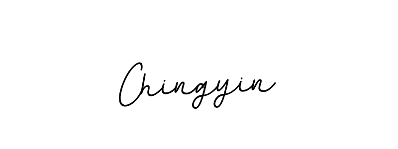 The best way (BallpointsItalic-DORy9) to make a short signature is to pick only two or three words in your name. The name Chingyin include a total of six letters. For converting this name. Chingyin signature style 11 images and pictures png