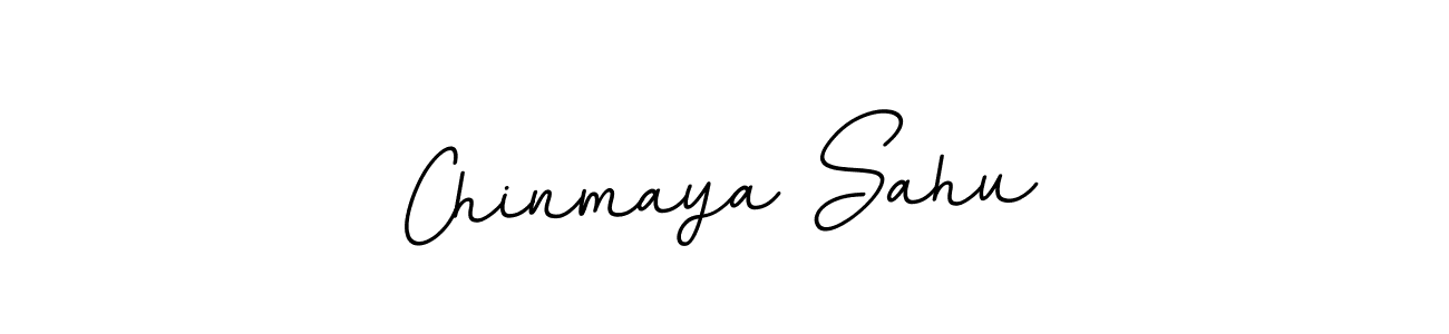 Make a beautiful signature design for name Chinmaya Sahu. With this signature (BallpointsItalic-DORy9) style, you can create a handwritten signature for free. Chinmaya Sahu signature style 11 images and pictures png